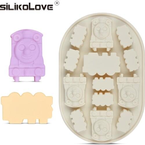 SILIKOLOVE New 3D Cartoon Silicone Molds and Trays for Baking Candy Chocolates Kitchen Baking Accessories
