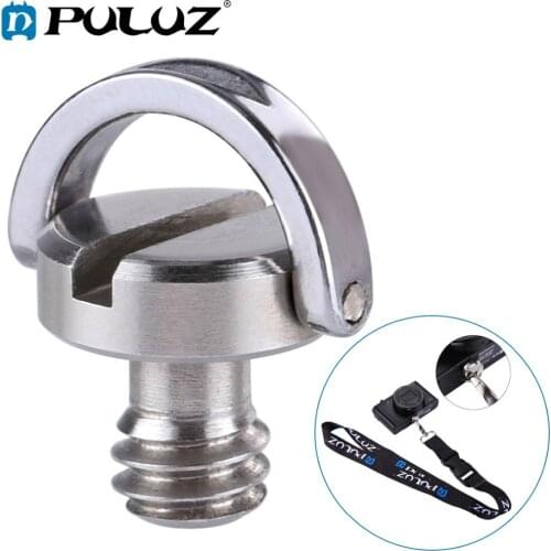 1/4"Stainless Steel C-Ring Camera Screw For Tripod Rapid Quick Release Plate Mount Baseplate For Camera Tripod Accessories