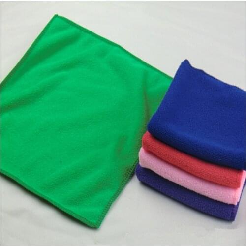 3/5/10pcsx Microfiber Car Wash Towel Soft Cleaning Auto Car Care Detailing Cloths Wash Towel Duster 9.84'' x 9.84''Inch
