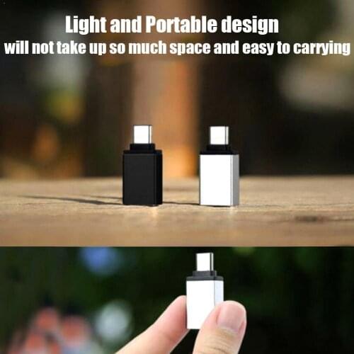 3 Colors Usb C Otg Adapter Type-c Adapter Usb3.0 Aluminum Adapter Alloy Otg For Xiaomi L6T1