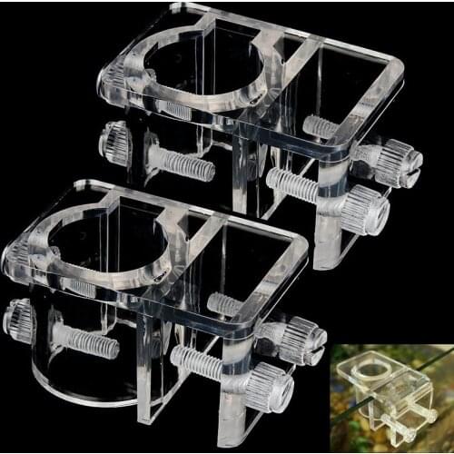Acrylic Water Pipe Fixed Clip AquariumAcrylic Filtration Hose Mount Holder Water Pipe Clips Filter Hose Fix Clip Accessories