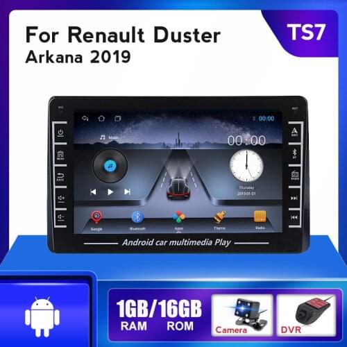 Wifi IPS 2 Din Car Radio Multimedia Video Player For Renault Duster Arkana 2019 Navigation GPS Android Audio Receiver FM No Dvd
