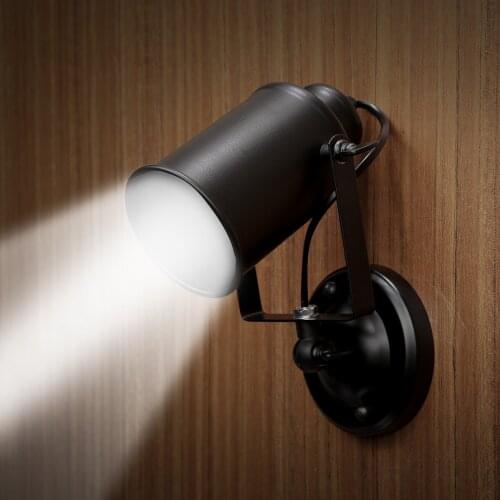 E27 220V Wall Lamp Vintage Wall Light Bedroom Living Room Decor Wall Sconces Antique Iron Restaurant Bar Wall Lamp