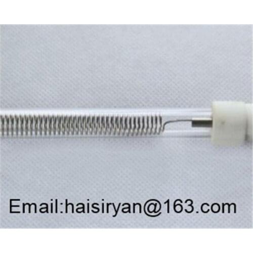 Sk15 customized 1000w far Single tube radiant halogen IR quartz glass heating pipe infrared heat lamp for drying