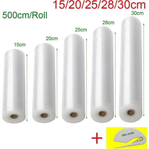 Vacuum Sealer Bags for Food Saver Sealing Machine Plastic Storage Vacuum Bag Kitchen Packer Wholesale Dropshippin