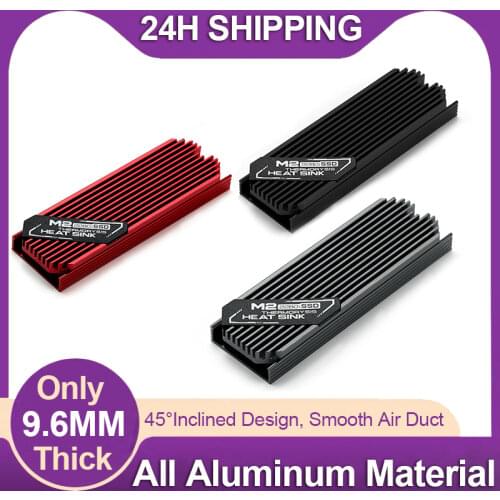 M.2 SSD Heatsink Cooler M.2 NVME 2280 HDD Solid State Hard Disk Radiator Aluminum Cooling Pad Ventilador Computer Accessories