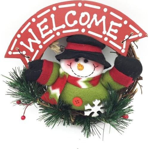 Christmas Party Decoration Gift Santa Claus With Personalized Xmas Tree Ornament