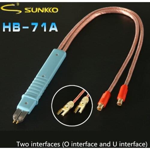 SUNKKO HB-71A Battery Spot Welding Pen Lithium Battery Professional Welding Pen For 709A 709AD Series Spot Welders