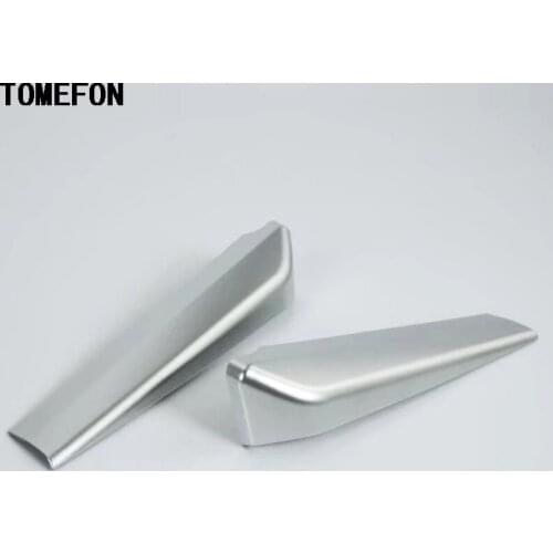 TOMEFON For Toyota CHR C-HR 2016 2017 2018 ABS Matte Side A Pillar Post Cover Trim Moulding Garnish Car Interior Accessories