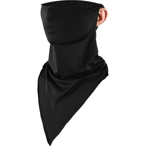 Summer Thin Seamless Magic Headband Ice Silk Sunscreen Triangle Scarf For Riding Mask Multifunctional Outdoor Sports