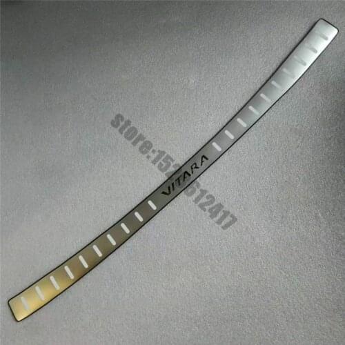 Rear styling Stainless Steel Ultra thin Rear bumper Protector Sill for Suzuki Vitara 2015~2019 Car Styling