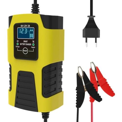 Motorcycle battery charger 6V 12V pedal lead-acid battery full intelligent repair multi-purpose charger