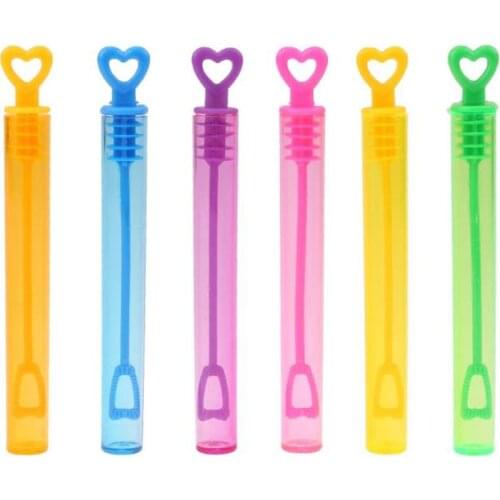 1pc fashion Empty Bubble Soap Bottles Tube Birthday Party Wedding Decorations Kids Children Outdoors Toys Gifts 2020 hot sale
