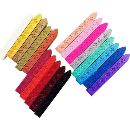 1 Pcs/pack Kawaii Multicolor Traditional Retro Dedicated Bees wax Stick Paint Stamp DIY Sealing Strips