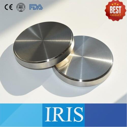 2PCS OD98*14mm~16mm Dental Alloy Titanium Metal Disc Blocks For Making Fixed Metal Dentures Titanium Crown Grade 2 Grade 5