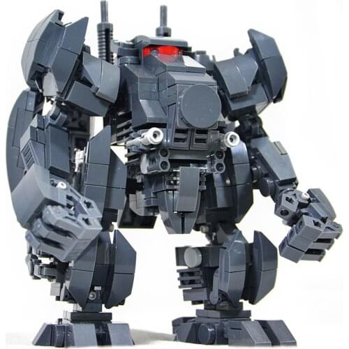 479Pcs MOC PC2 Heavy Mecha Model Assembly Mecha Bricks Toy DIY Building Block Stem Toy
