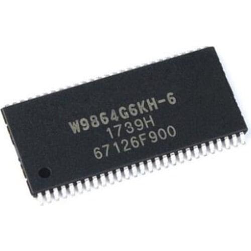 50pcs W9864G6KH-6 W9864G6KH TSOP-54 IC new and original