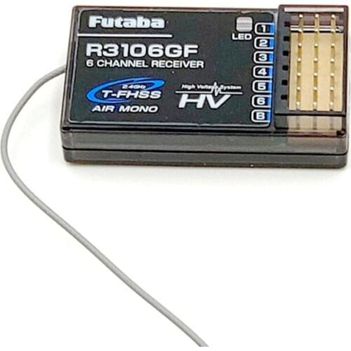 Futaba R3106GF 6-channel receiver for 6K 6L 10J 16SZ 18SZ 18MZWC remote control rc drone parts