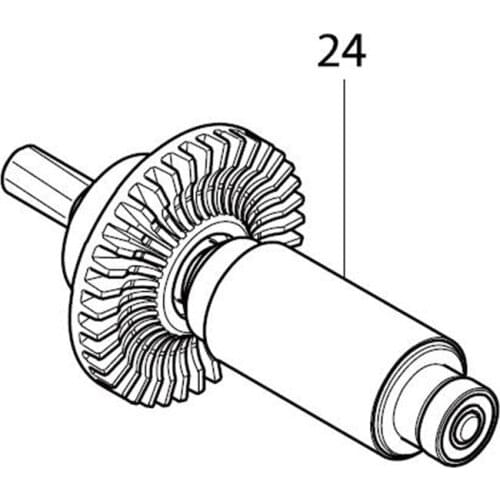 AC220-240V MAKITA 519355-7 Rotor Motor Armature for XSF03Z DFS452 Rotor