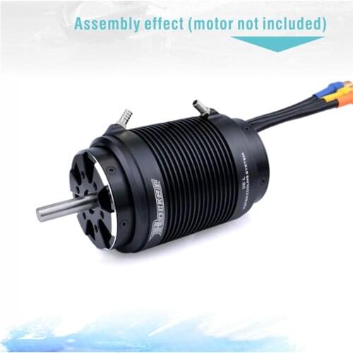 Rocket Aluminum 56-S 56-L Water Cooling Jacket Cover for 5682 5692 56102 56112 RC Boat Brushless Motor