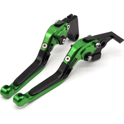 For Kawasaki Motorcycle Brake Levers adjustable Folding Bike extensible CNC Clutch Ninja ZX6R 636 Ninja636 2007 2008-2016