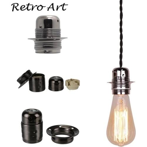 E27 E26 VINTAGE RETRO EDISON SCREW BULB SOCKET LAMP HOLDER LIGHT FITTING
