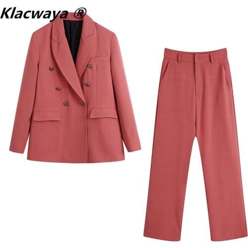 Klacwaya Women's Office Trouser Suits
