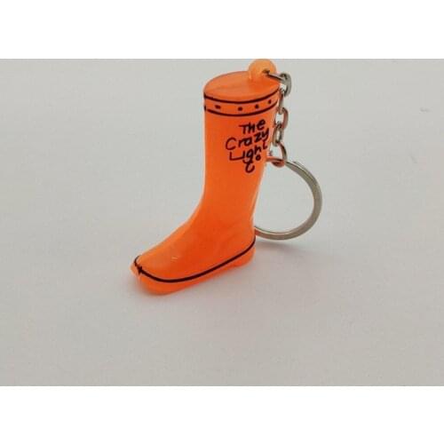 Cute lovely 3D mini boot shoe keychain bag keyring key chain accessories decoration charms