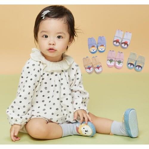 2021 autumn Cute Baby Girl Boys Sock Newborn Accessories Cartoon Toddler Anti-slip Socks Infant foot Socks Shoes Calcetines Bebe