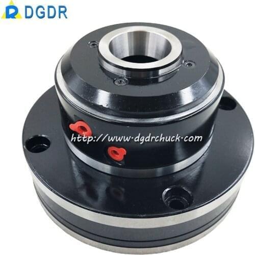 Four axis or five axis CNC lathe chuck, digital controller lathe chuck, rotary cylinder chuck