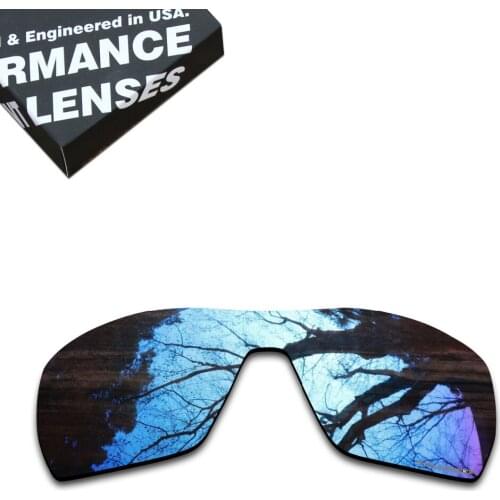 ToughAsNails Resist Seawater Corrosion Polarized Replacement Lenses for Oakley Offshoot Sunglasses Midnight Blue (Lens Only)