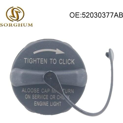 Fuel Filler Gas Cap With Tether For Jeep Chrysler Dodge Plymouth 52030377AB