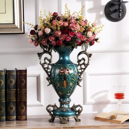 Auspicious European Retro Home Vase, American Fruit Bowl, Creative Ashtray French Style