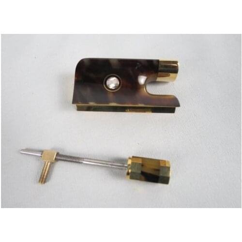 1pcs Beautiful cello bow frogs with copper mount