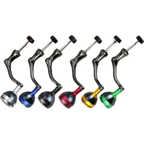 1Pcs Metal Spinning Fishing Reel Handle Fishing Wheels Rocks Arm For 1000-7000 Wheel Fishing Reel Handle Tackle Accessories