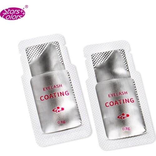10 Pieces/lot lash lift sachets eyelash Clear Coating Protect brighten up and nutrition your eyelashes Cilia Beauty Makeup tools