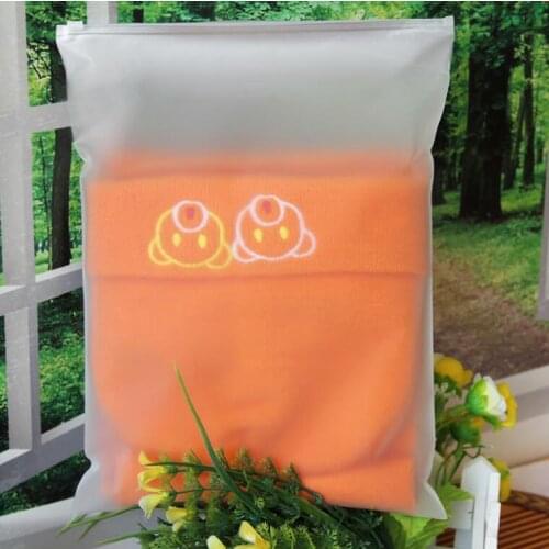 10pcs Matte clothes bags Composite Durable Clothing Zipper Bags Underwear Ziplock Pouches New Material Plastic Packaging Bags
