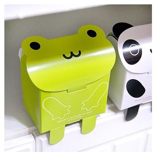 100 Pcs Cartoon Panda Frog Bear Kraft Paper Box, For Craft Chocolate Party Favors Wedding Gift Packaging Packing Decoration B40