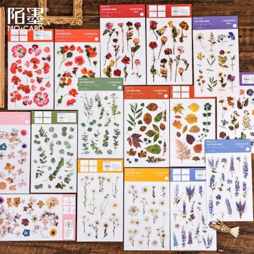 2 Sheets Flower Stickers for Kids Floral Stickers for Water Bottles Flower Decals Stickers for Scrapbooking DIY Crafts