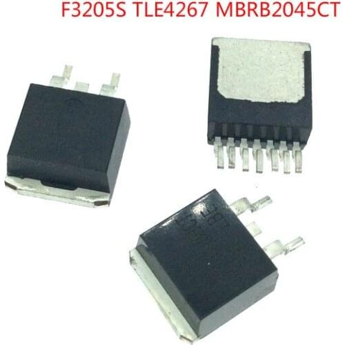 3pcs for BMW Handbrake X5 triode chip F3205S TLE4267 MBRB2045CT IC transponder