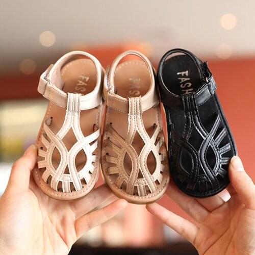 4 And 5 Year 2021 Cut-Outs ChildrenS Dresses Sandals Kids Toddler Sandals Size 6 8 Summer Girl Sandals Princess Baby Beach Shoe