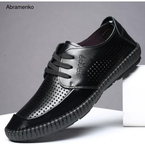 Мужские кожаные сандали Abramenko China At AliExpress