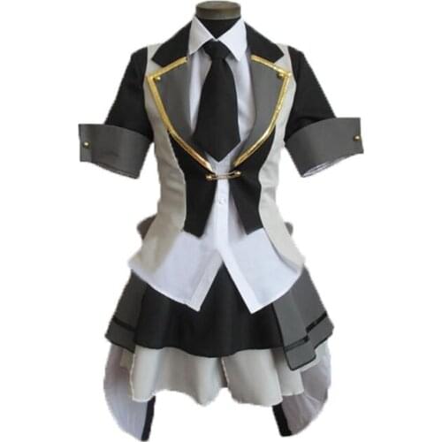 AKB0048 Takahashi Minami Cosplay Dress Costume Maid Uniforms white and Black Girls School Uniform 11
