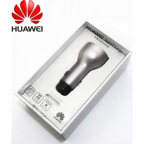 100% Original Huawei Supercharge CP31 Car Charger 4.5V5A 22.5W Max Double USB with 5A Type C Data Cable