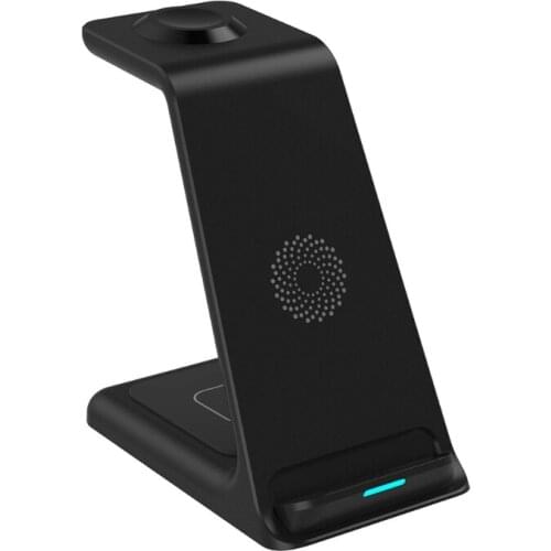 Wireless Charger 2021 Upgrade 3 in 1 Wireless Charging Stand Dock Pad for i-Phone 8/9/10/11Series/12/12Pro/12 Pro Max