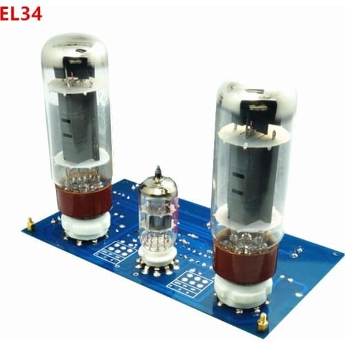 EL34 el34b 10W Single-Ended Class A Tube Amplifier power amplifer diy kit board