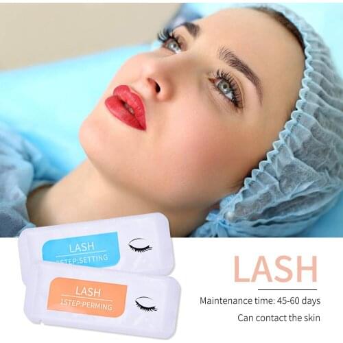 Ibcccndc Bag Hot Eyelash Protein Barbie Tang Eyelash Perm Agent Fixative Hot Eyelash Makeup Cosmetic Gift for Girl