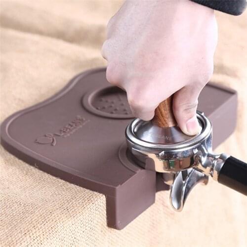Espresso Coffee Tamper Mat Silicon Corner Mat(No Coffee Tamper)High Quality 1Pc