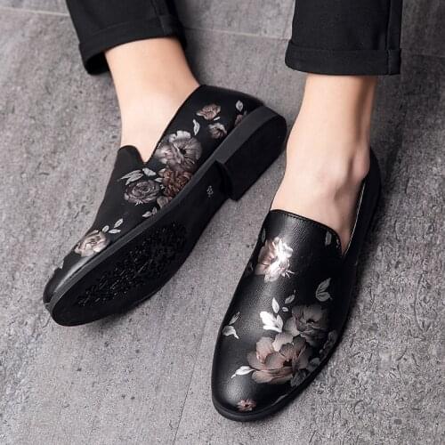 Plus size shoes mens original luxury mens Shoes Black Leather Handmade summer fashion mens casual shoes zapatos hombre обувь1