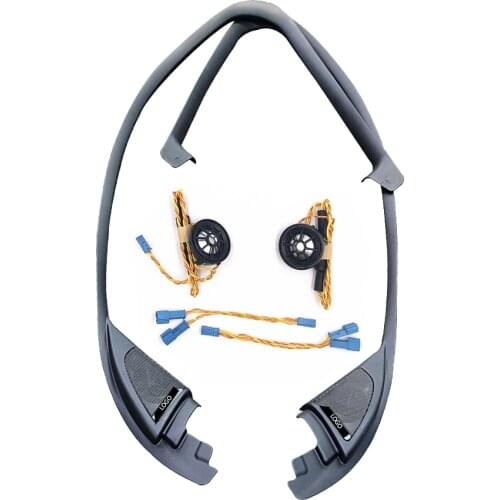 Car Front Door Speaker For BMW F48 X1 Series High Quality Audio Trumpet Tweeter Cover Head Treble Horn Frame Decoration Trim